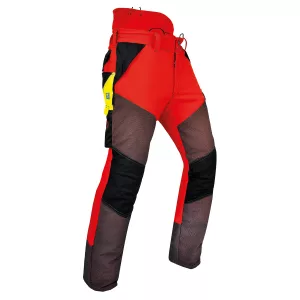 Pfanner Gladiator-Extrem Schnittschutzhose rot